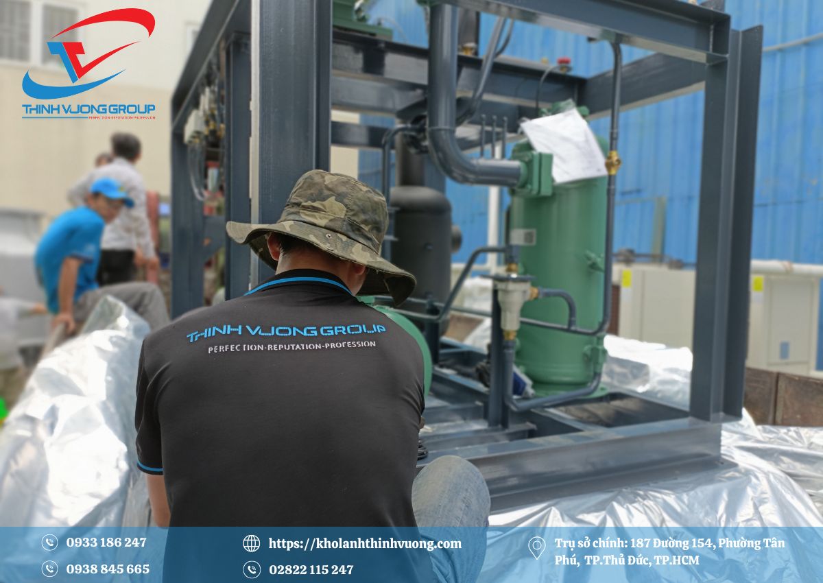 Kho Lạnh Nghệ An 3 Kho lạnh được lắp đặt nhanh chóng