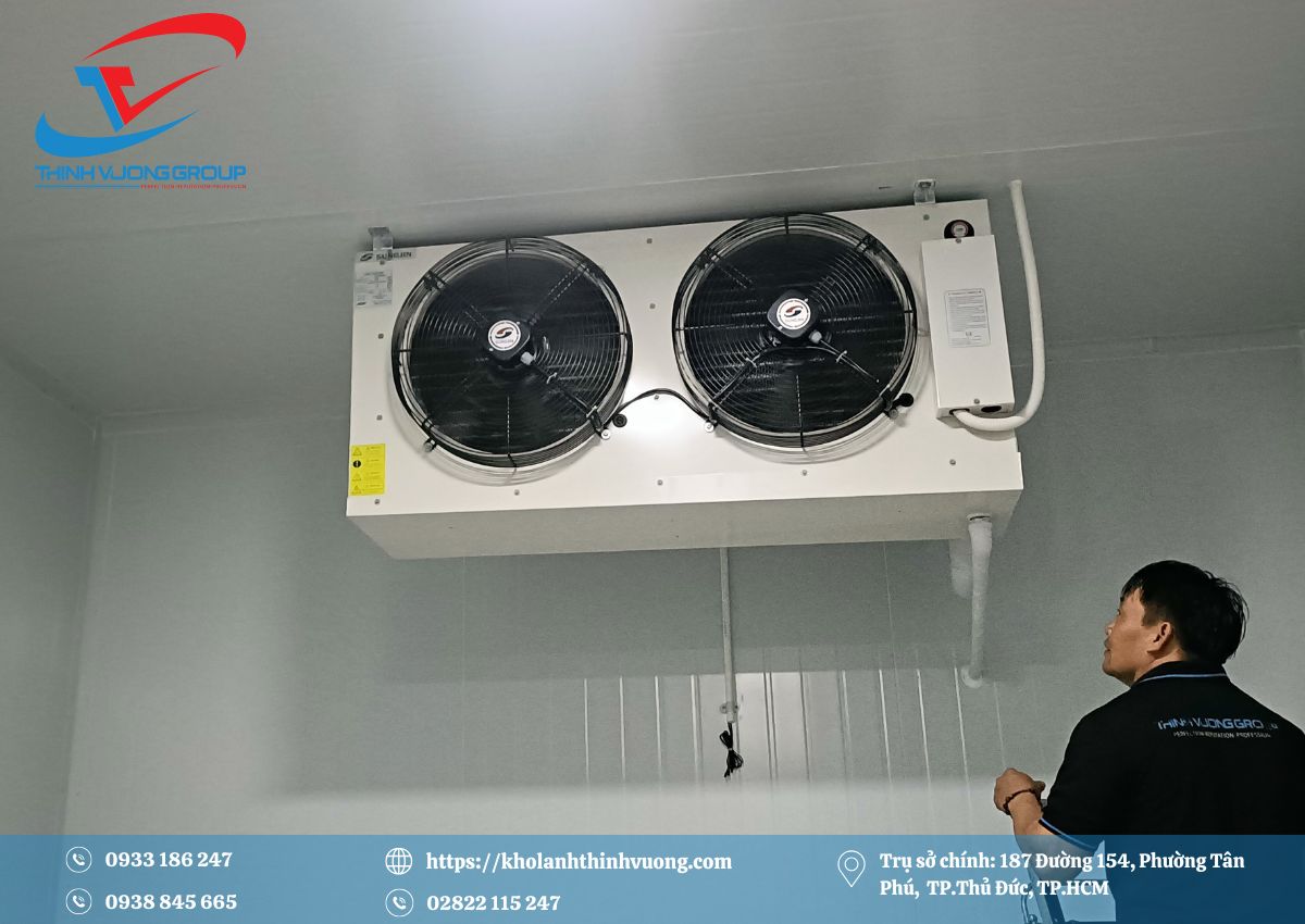 Kho Lạnh Cấp Đông Nước Cốt Dừa 4 Dàn lạnh