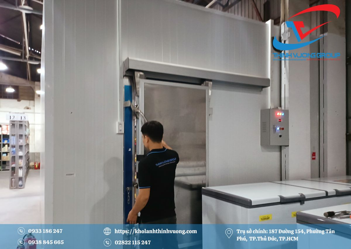Kho Lạnh Bảo Quản Táo 3 Kho lạnh mini bảo quản táo