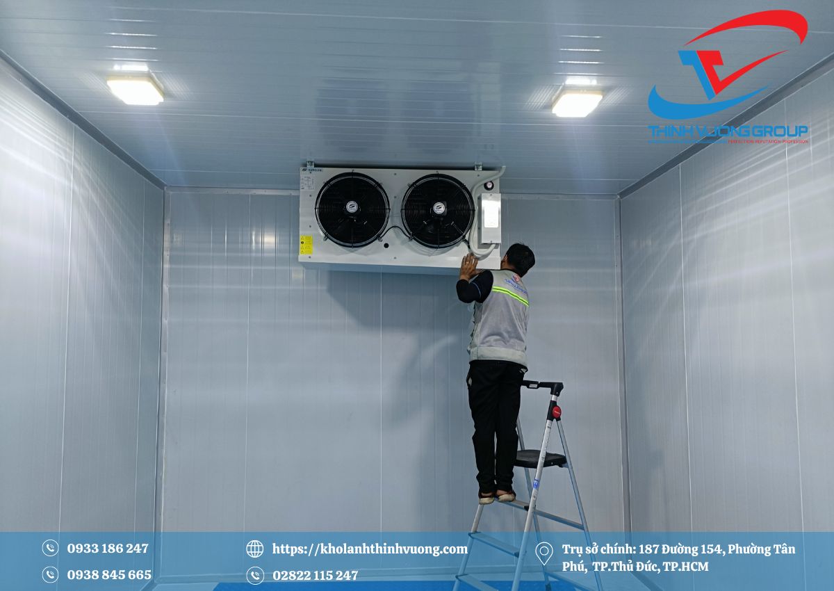 Kho Lạnh Bảo Quản Táo 4 Kho cấp đông bảo quản táo