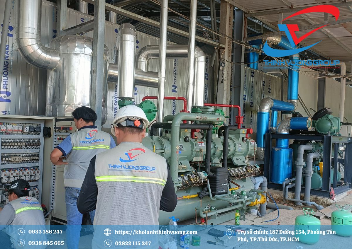 Kho Lạnh Bảo Quản Thanh Long 2 Lắp đặt kho lạnh bảo quản thanh long