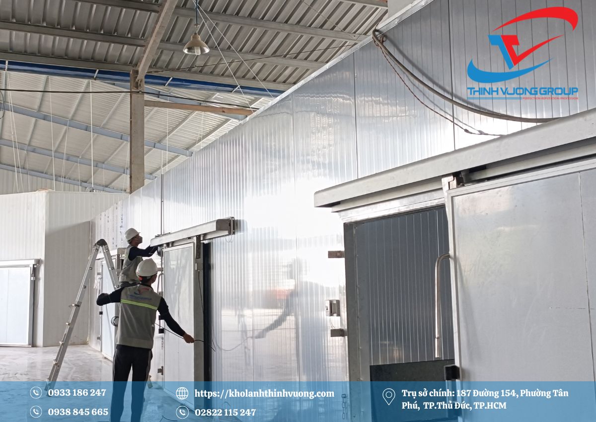 Kho Lạnh Bảo Quản Thanh Long 4 cửa kho