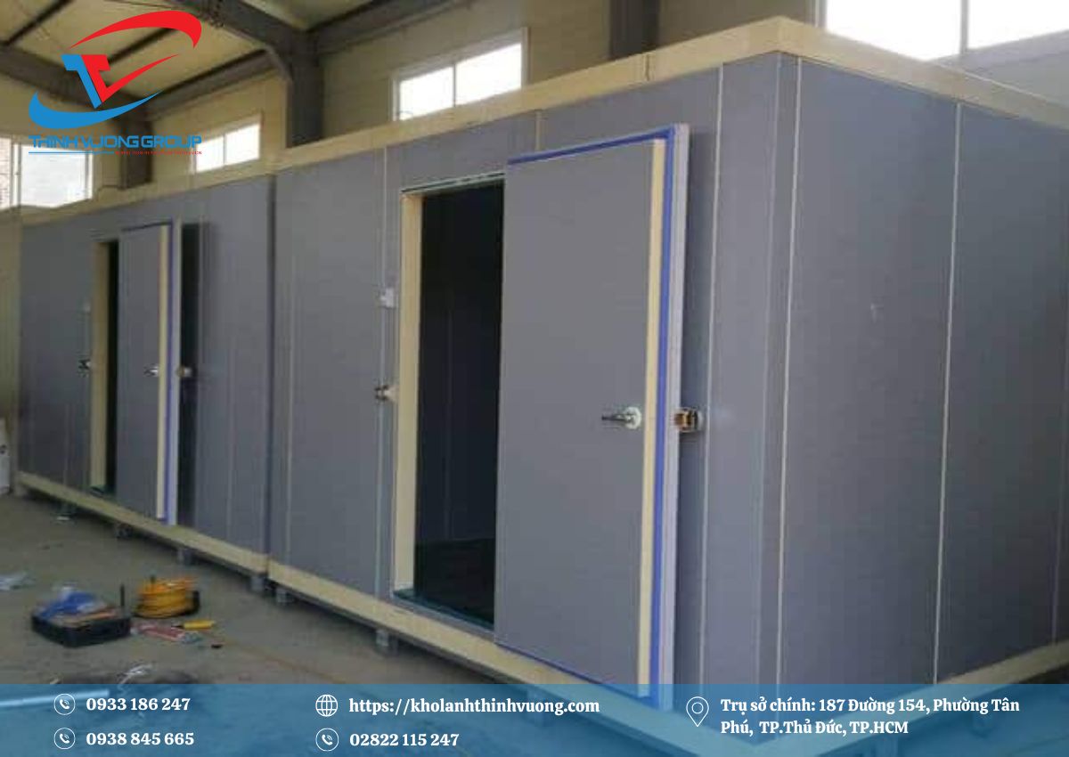 Kho lạnh bảo quản tiêu 14 Đơn vị thiết kế, thi công, lắp đặt kho lạnh bảo quản tiêu uy tín