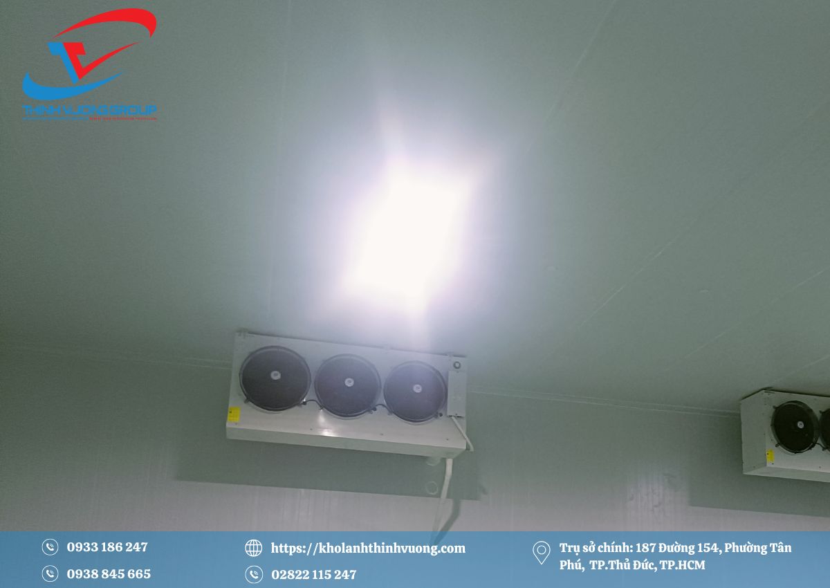 Kho lạnh bảo quản tỏi 2 Lắp đặt kho lạnh bảo quản tỏi
