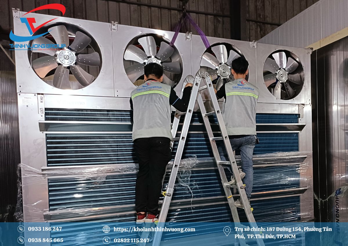 Kho lạnh bảo quản tỏi 8 Thịnh Vượng Group đơn vị chuyên thiết kế thi công kho lạnh bảo quản tỏi