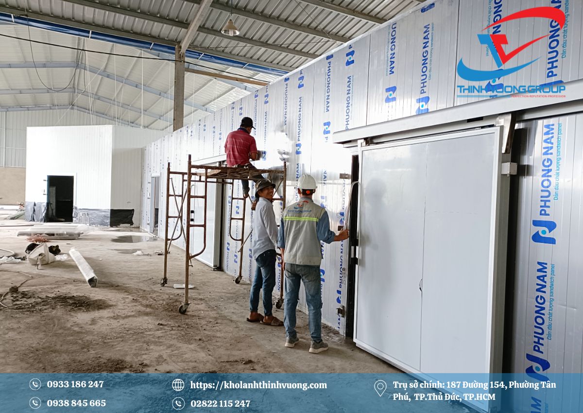 Kho Lạnh Bảo Quản Việt Quất 1 Cửa kho