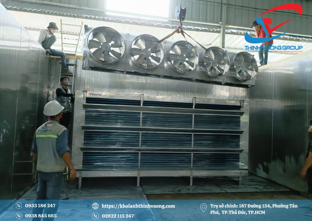 Kho Lạnh Bảo Quản Việt Quất 5 Quy trình thi công kho lạnh bảo quản việt quất