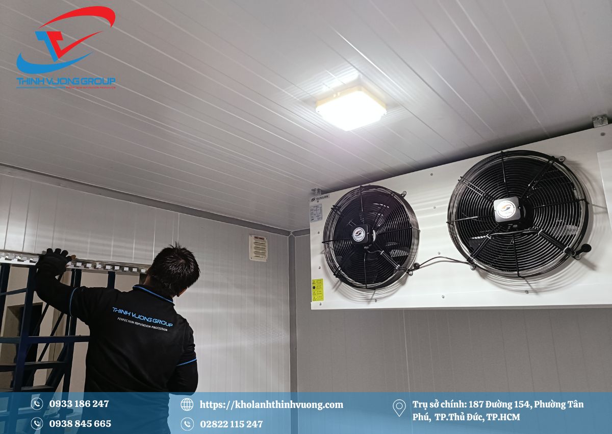 Kho Lạnh Bảo Quản Hành 8 Dự án lắp kho lạnh bảo quản hẹ