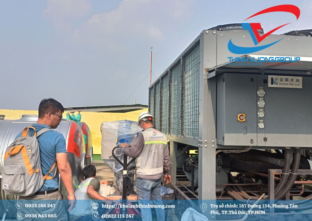 Hệ Thống Chiller Giải Nhiệt Gió 2 Ưu nhược điểm cần biết trước khi đầu tư hệ thống chiller giải nhiệt bằng gió