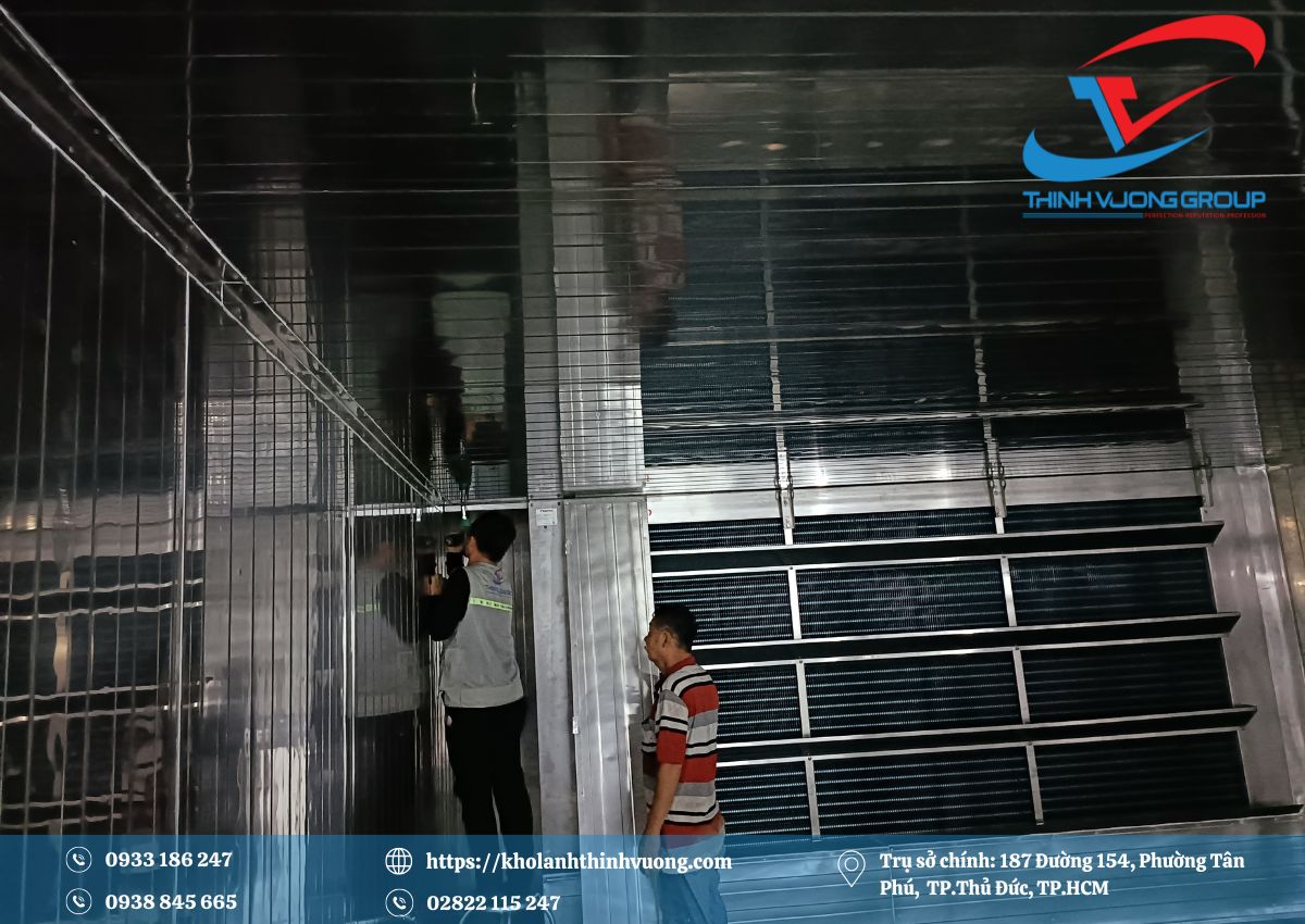 Kho Lạnh Bảo Quản Thịt 8 lắp đặt kho lạnh bảo quản thịt