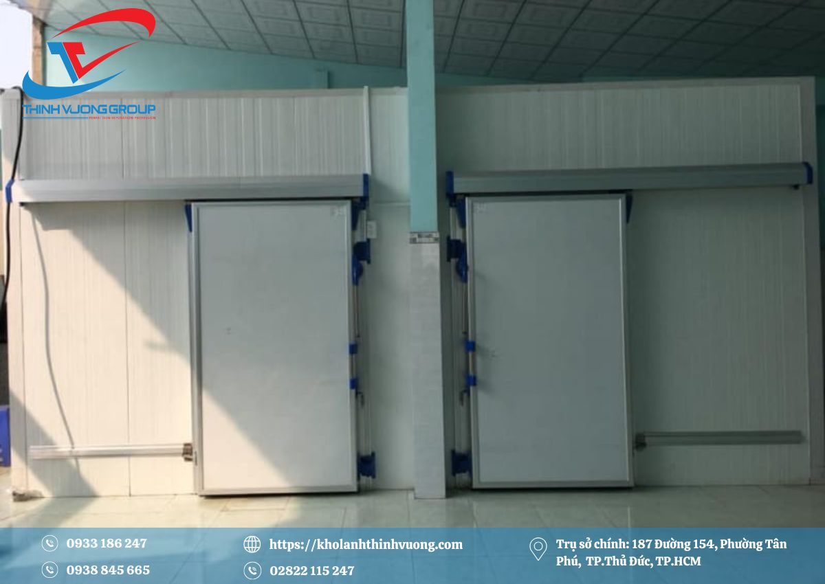 Kho lạnh bảo quản tôm 5 Lắp đặt kho lạnh bảo quản tôm