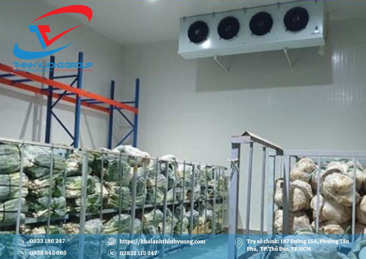 Kho Lạnh Bình Dương 12 Thi công kho lạnh bảo quản của Thịnh Vượng