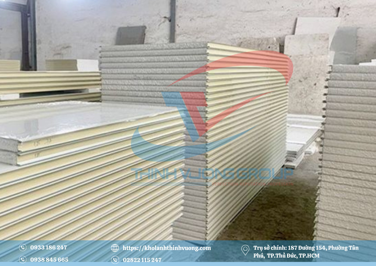 Kho Lạnh Thực Phẩm 9 Panel cách nhiệt