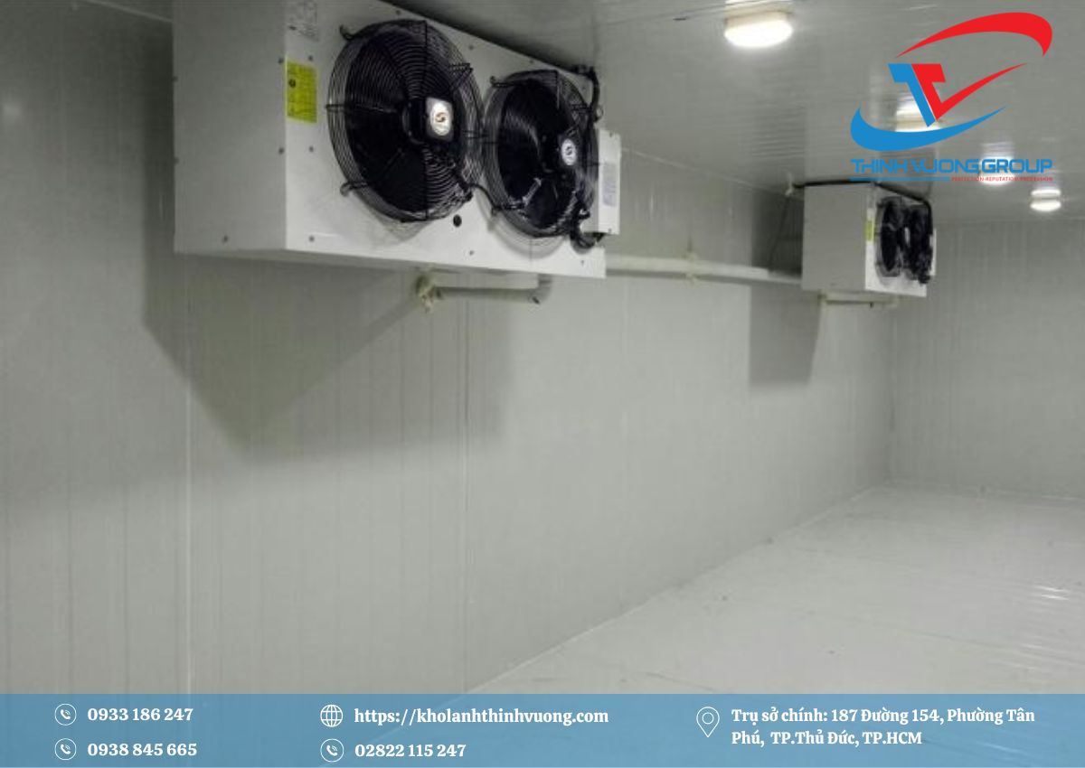Kho Lạnh Tiền Giang 5 Thịnh Vượng Group - đơn vị lắp đặt kho lạnh Tiền Giang trọn gói, uy tín