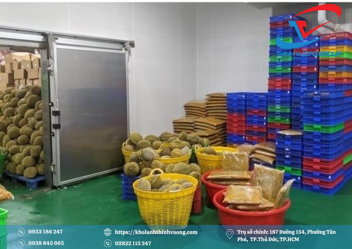 Kho Lạnh Tiền Giang 7 Dự án kho lạnh bảo quản sầu riêng - huyện Cai Lậy, tỉnh Tiền Giang