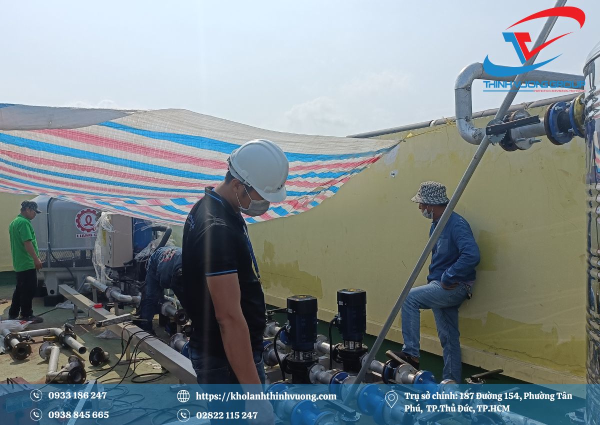 Báo giá thiết bị làm lạnh nước công nghiệp