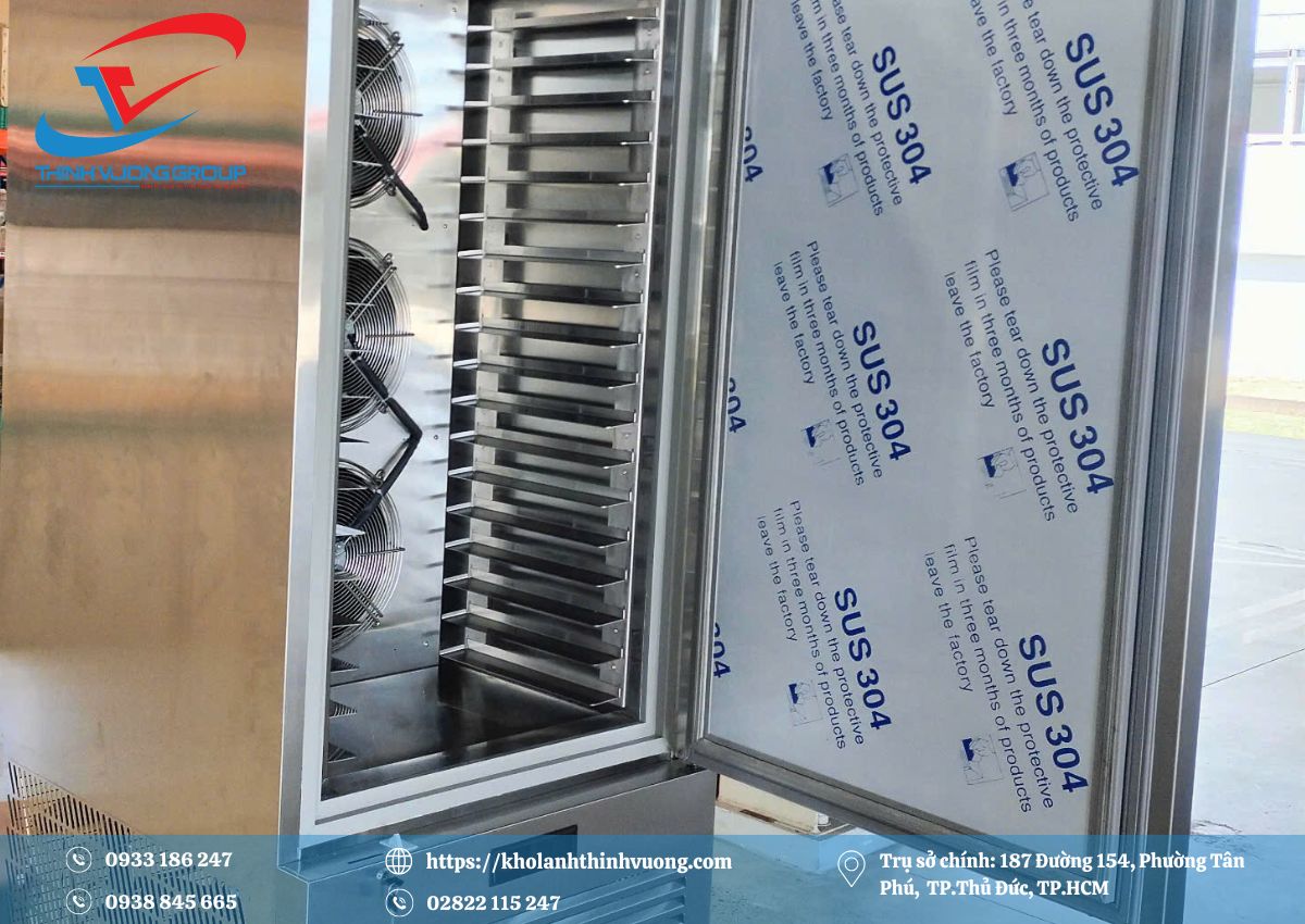 Lắp Đặt Tủ Cấp Đông Nhanh Bảo Quản Cá Tầm Tại Gò Vấp 5 Kho Lạnh Thịnh Vượng là đơn vị lắp đặt tủ cấp đông