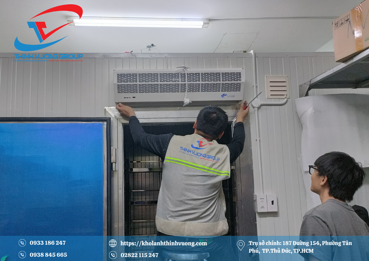 Đơn vị Thịnh Vượng chuyên thiết kế lắp đặt kho lạnh nông sản uy tín và chuẩn kỹ thuật tại Hà Tĩnh