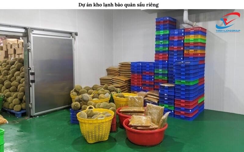 Kho Lạnh An Giang 13 Dự án kho lạnh bảo quản sầu riêng - Long Kiến, Chợ Mới, An Giang.