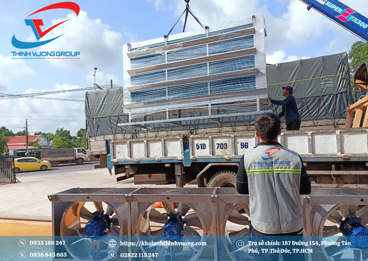 Quy trình thi công kho đông lạnh chuyên nghiệp và an toàn bởi Thịnh Vượng Group